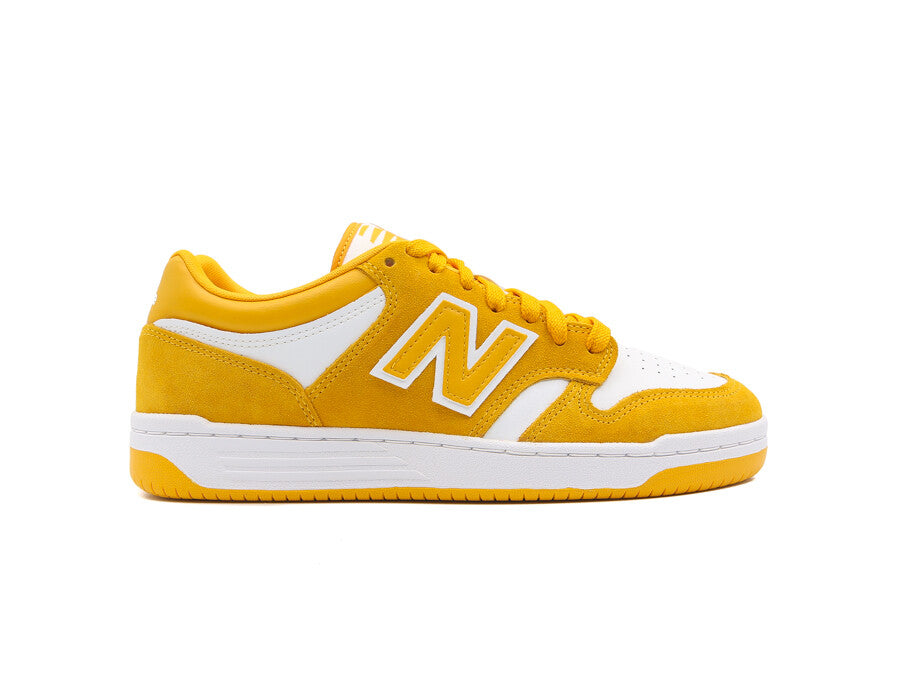 NEW BALANCE 480 YELLOW WHITE
