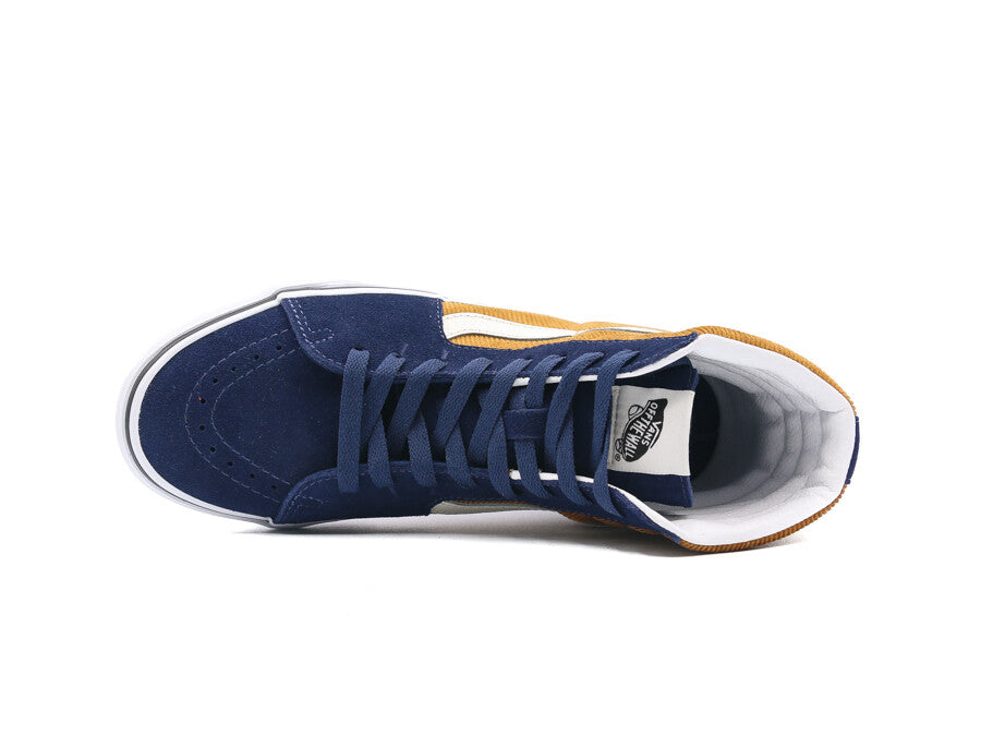 VANS SK8-HI MINI CORD BLUE BROWN