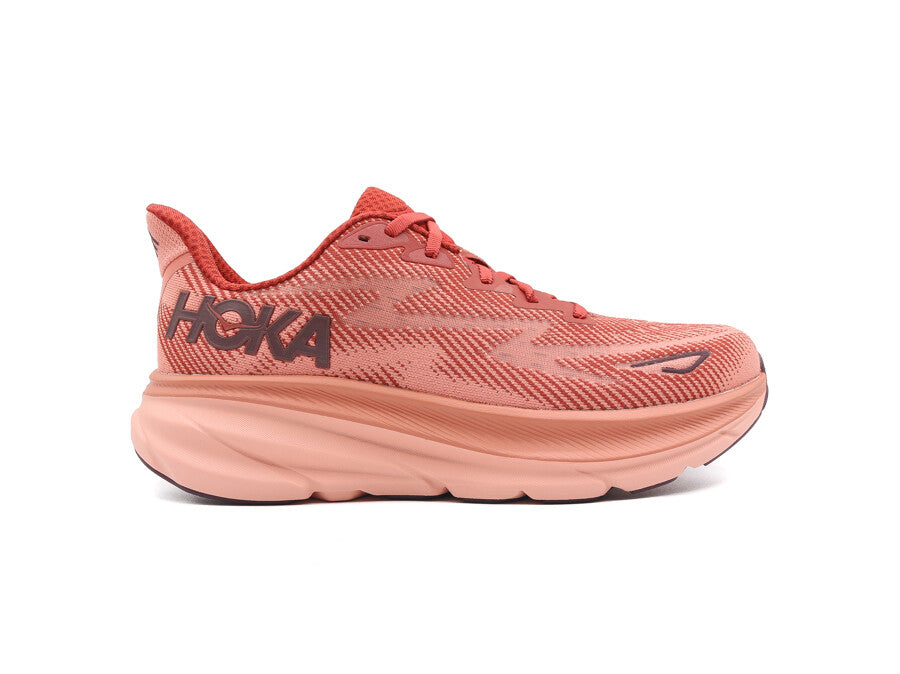 HOKA CLIFTON 9 RED