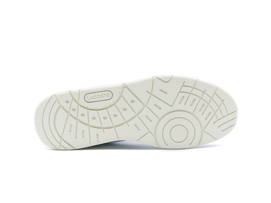 LACOSTE T-CLIP LEDER-SNEAKER MIT FARBBLOCK