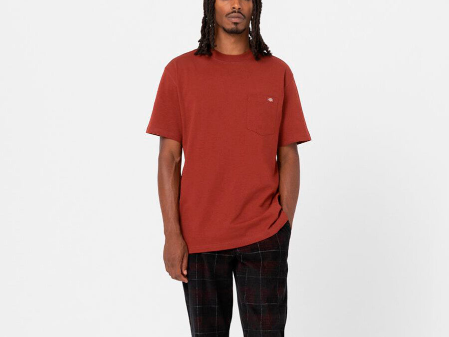 CAMISETA DICKIES LURAY POCKET TEE SS FIRED BRICK