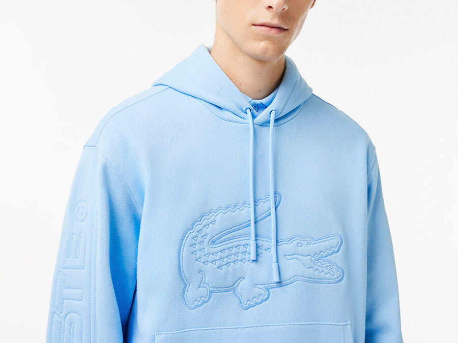 Sudadera Lacoste Hoodie Overview Blue