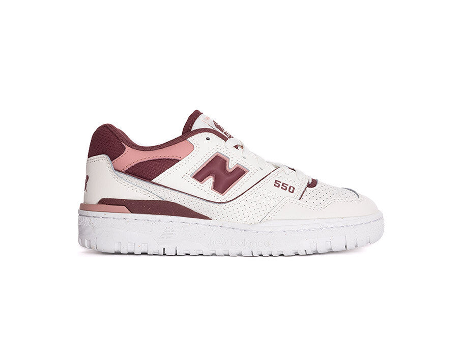NEW BALANCE 550 WHITE RED PINK