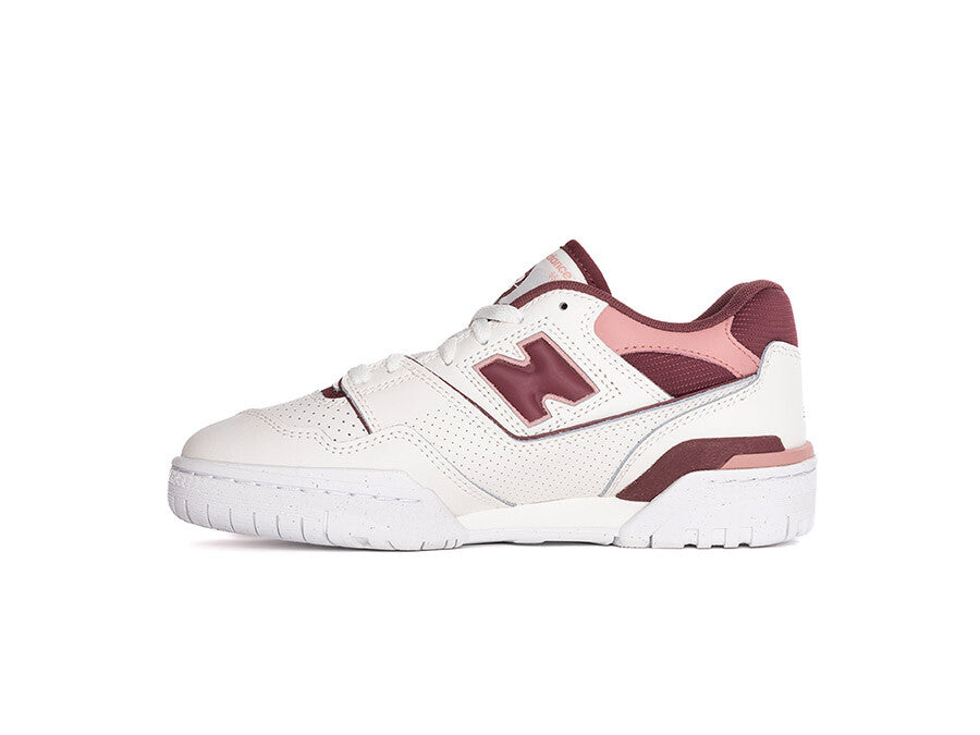 NEW BALANCE 550 WHITE RED PINK