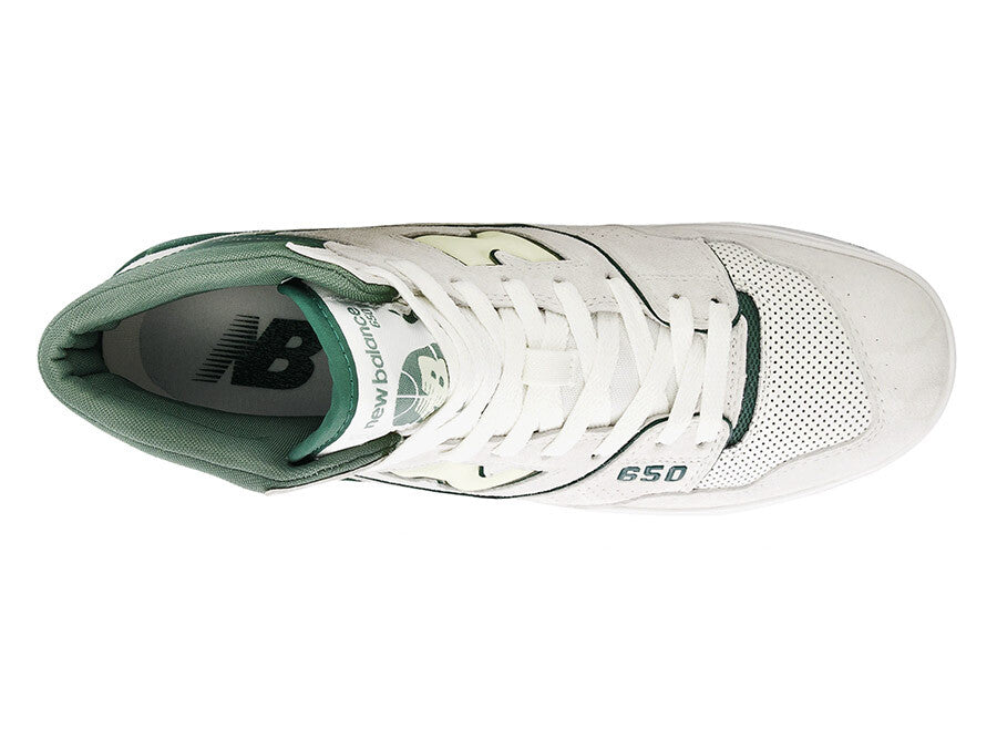 NEW BALANCE 650 WHITE GREEN