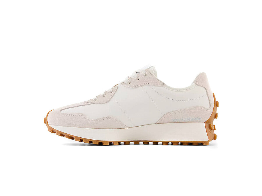 NEW BALANCE W327 WHITE GUM SOLE