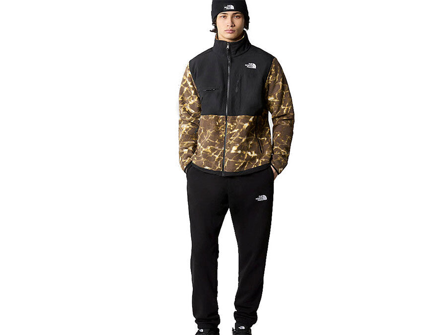 ABRIGO THE NORTH FACE DENALI JACKET COAL BROWN WAT