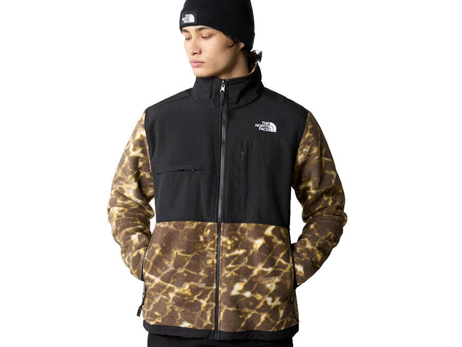 ABRIGO THE NORTH FACE DENALI JACKET COAL BROWN WAT