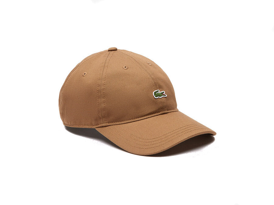 GORRA LACOSTE ORGANIC COTTON TWILL CAP SIX COOKIE