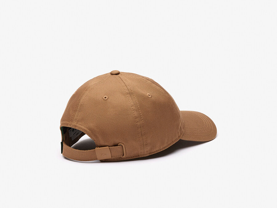 GORRA LACOSTE ORGANIC COTTON TWILL CAP SIX COOKIE