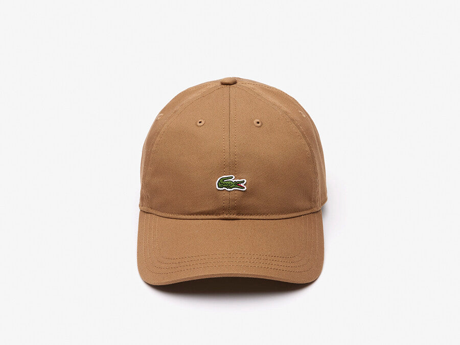 GORRA LACOSTE ORGANIC COTTON TWILL CAP SIX COOKIE