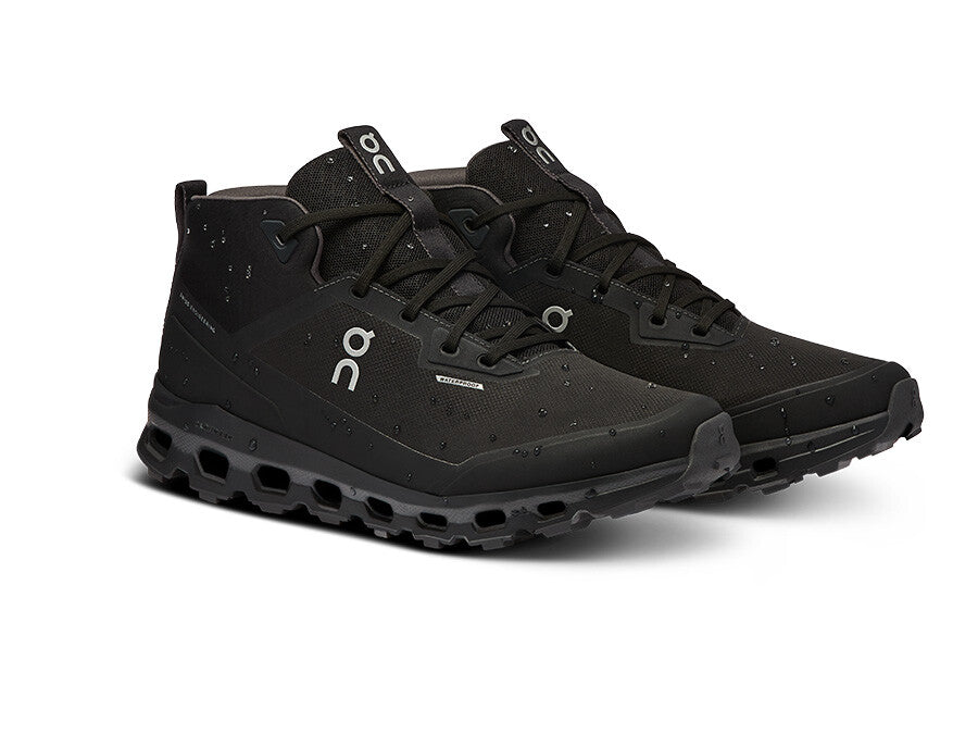 ON RUNNING CLOUDROAM WATERPROOF BLACK ECLIPSE