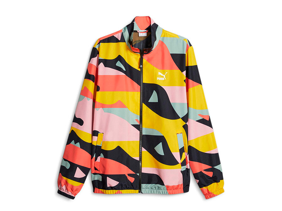 PUMA SWXP PUMA WORLDWIDE WOVEN JACKET BLACK