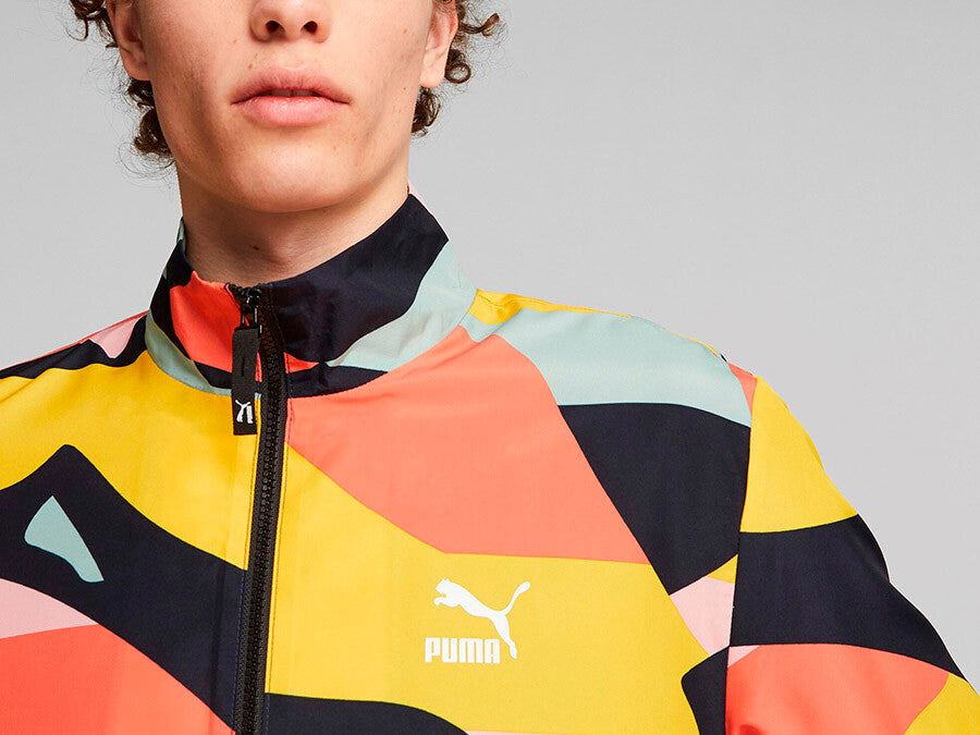 PUMA SWXP PUMA WORLDWIDE WOVEN JACKET BLACK