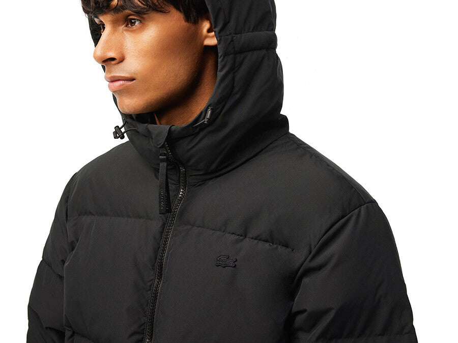 ABRIGO LACOSTE PADDED HOODED JACKET
