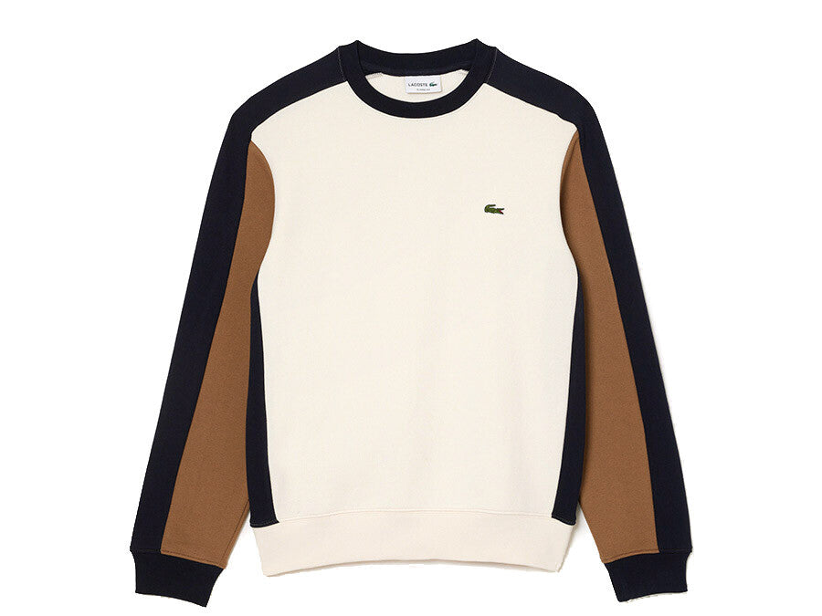 SUDADERA LACOSTE CREW CLOURBLOCK