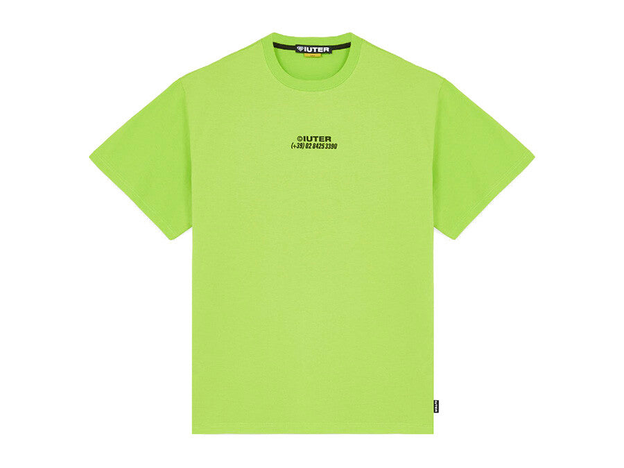 CAMISETA IUTER HORSES TEE LIME