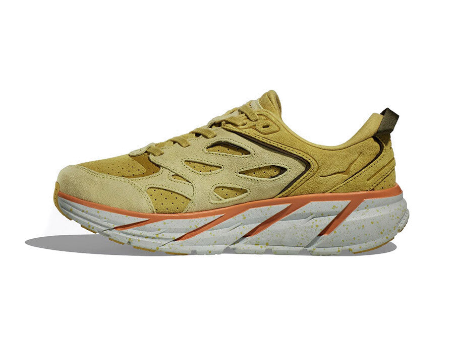 HOKA CLIFTON L SUEDE GOLD