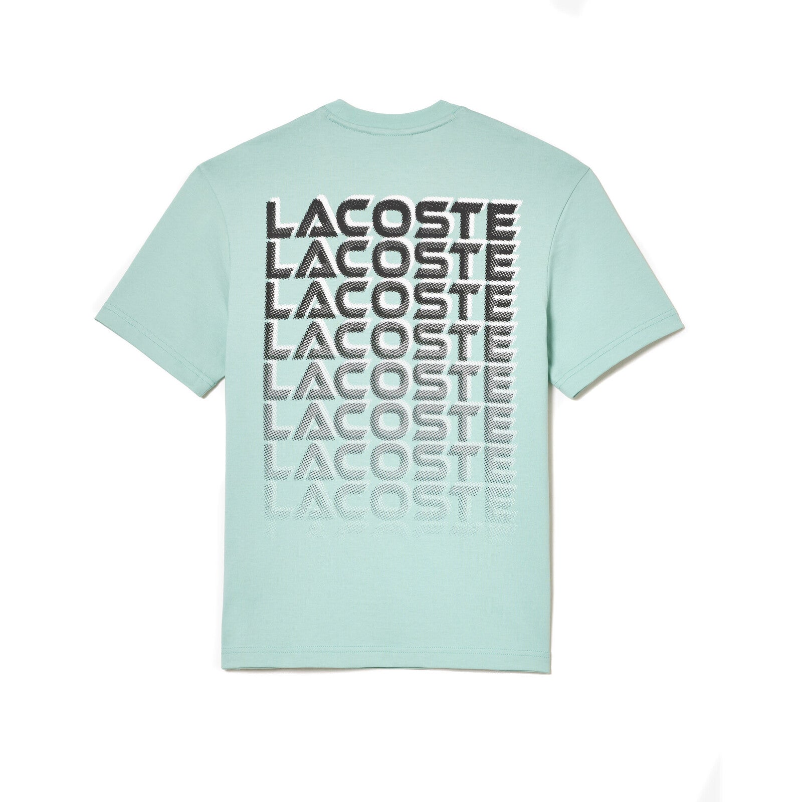 CAMISETA LACOSTE PRINT PASTILLE MINT