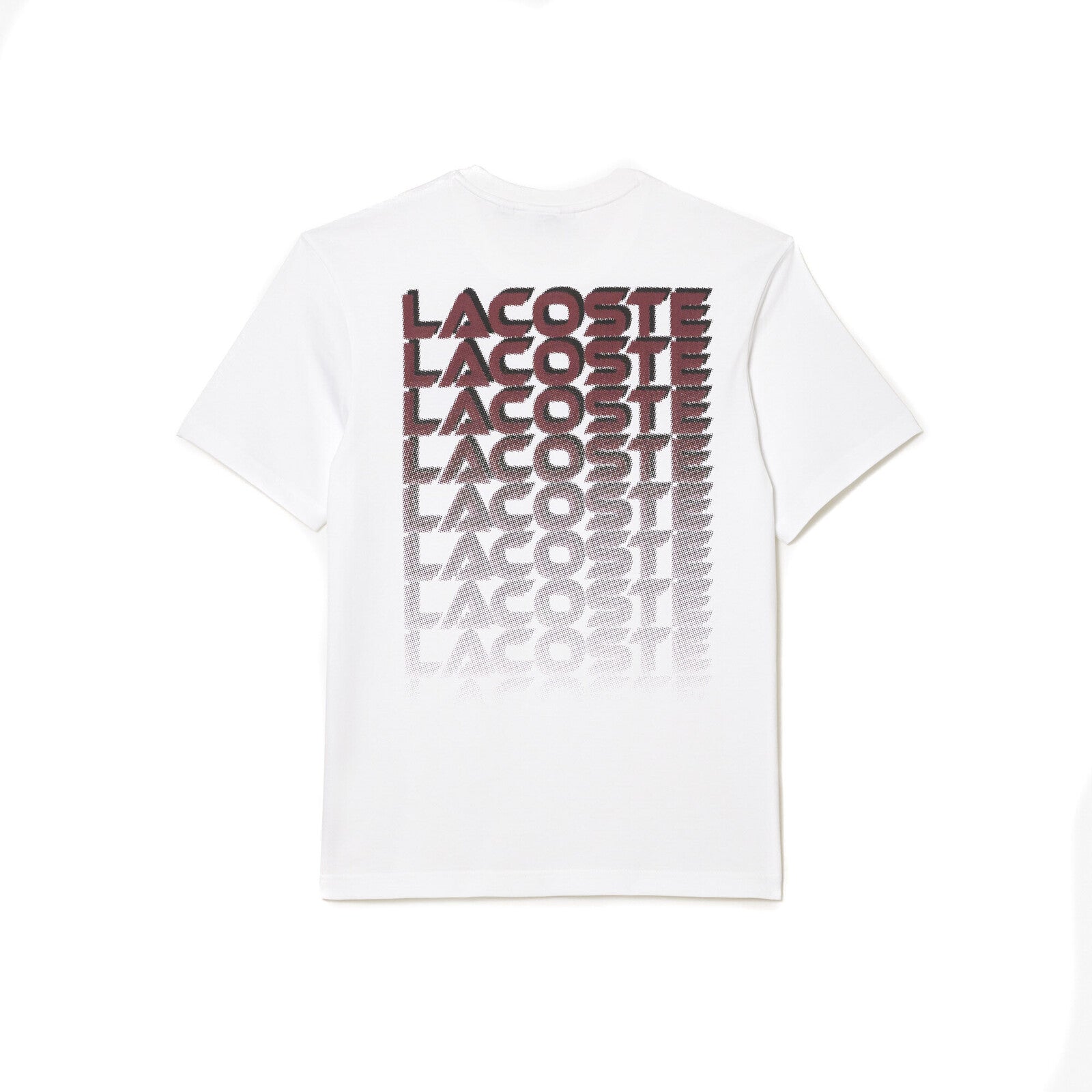 CAMISETA LACOSTE PRINT WHITE