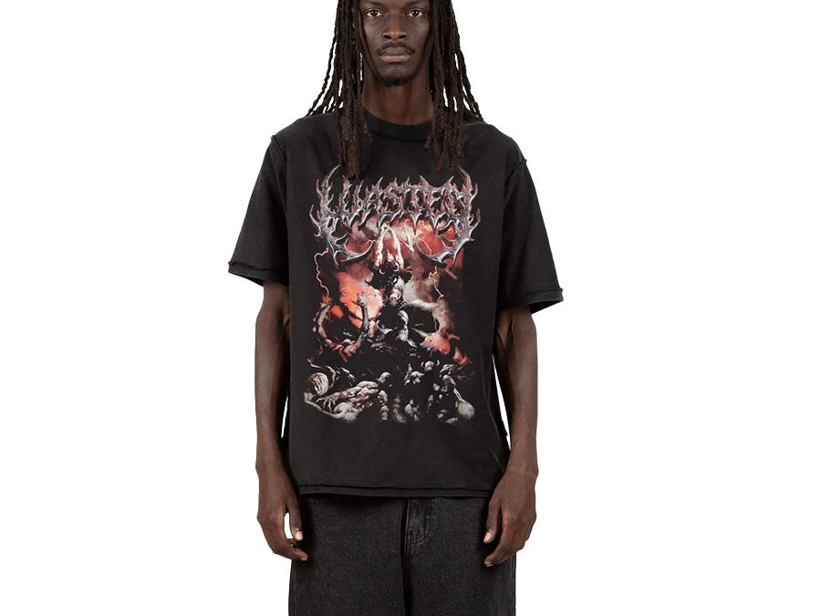 CAMISETA WASTED BERSERK FADED BLACK