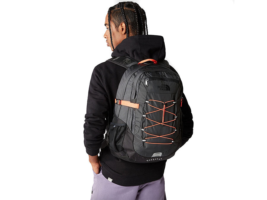 MOCHILA TNF BOREALIS CLASSIC GREY ORANGE