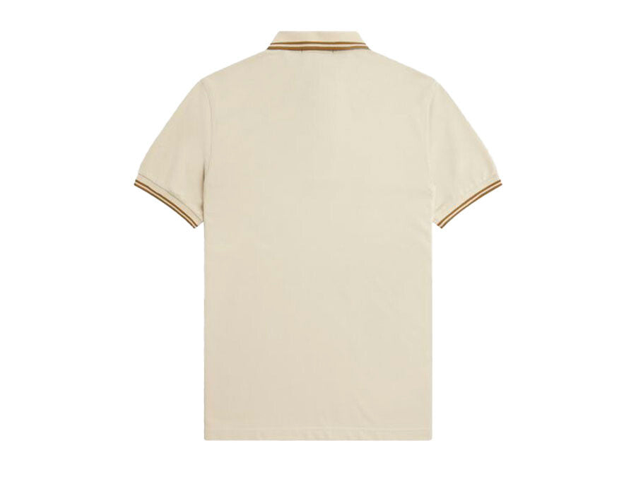 POLO FRED PERRY TWIN TIPPED WHITE