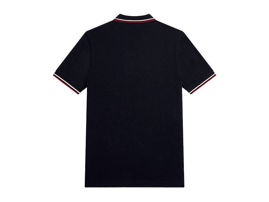 POLO FRED PERRY TWIN TIPPED WHITE