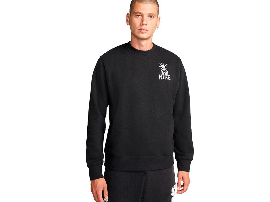 SUDADERA CREW NIKE SPORTSWEAR BLACK