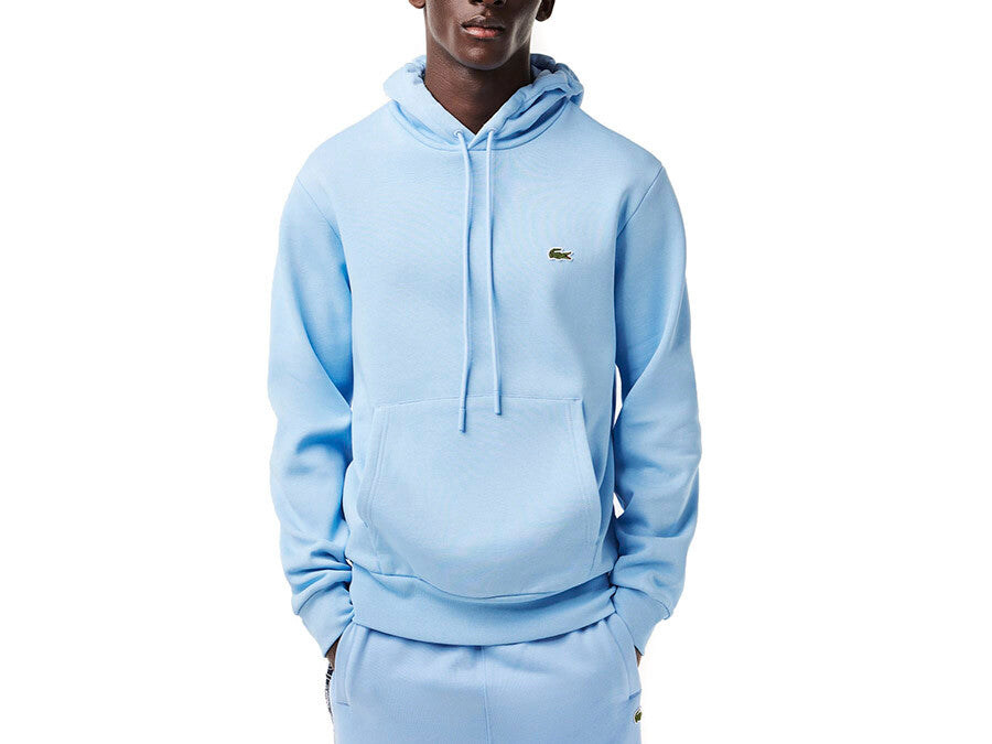 SUDADERA LACOSTE HOODIE OVERVIEW BLUE