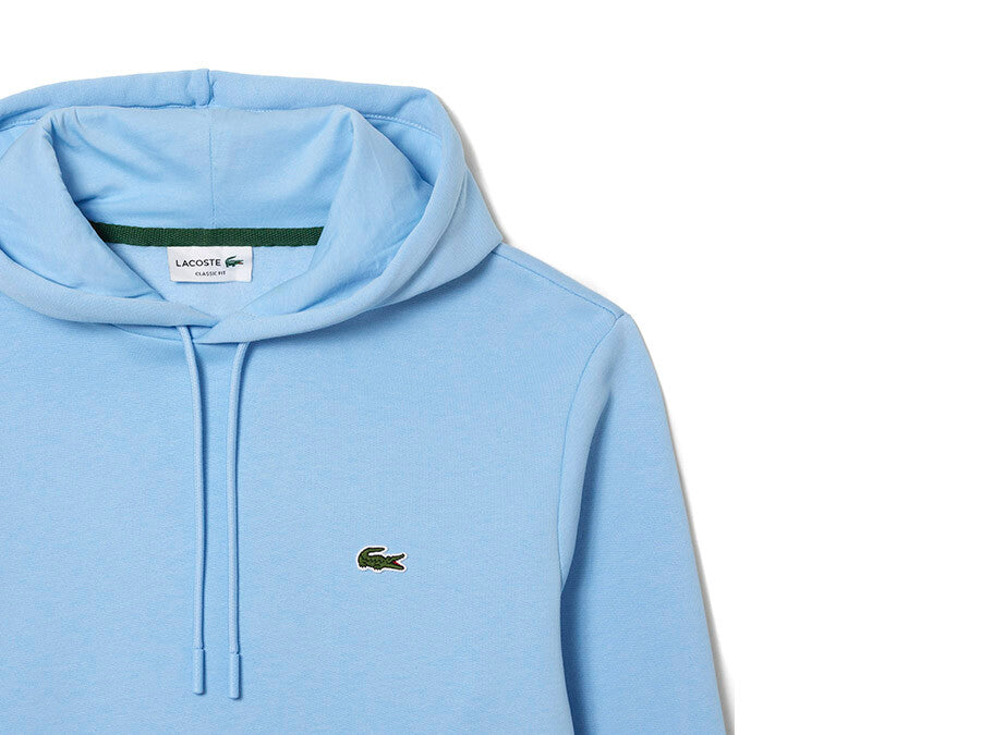 SUDADERA LACOSTE HOODIE OVERVIEW BLUE