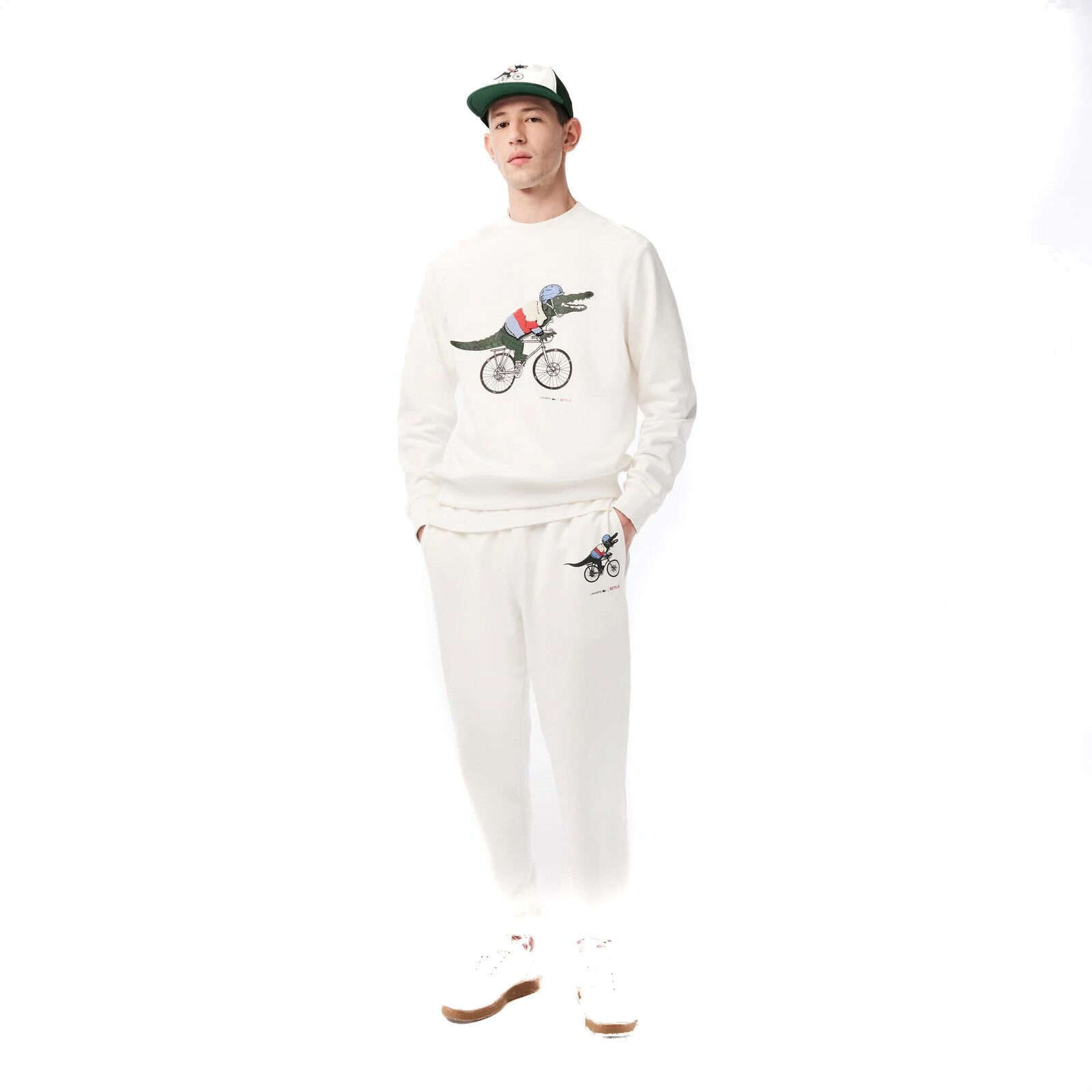 SUDADERA NETFLIX X LACOSTE STRANGER THINGS