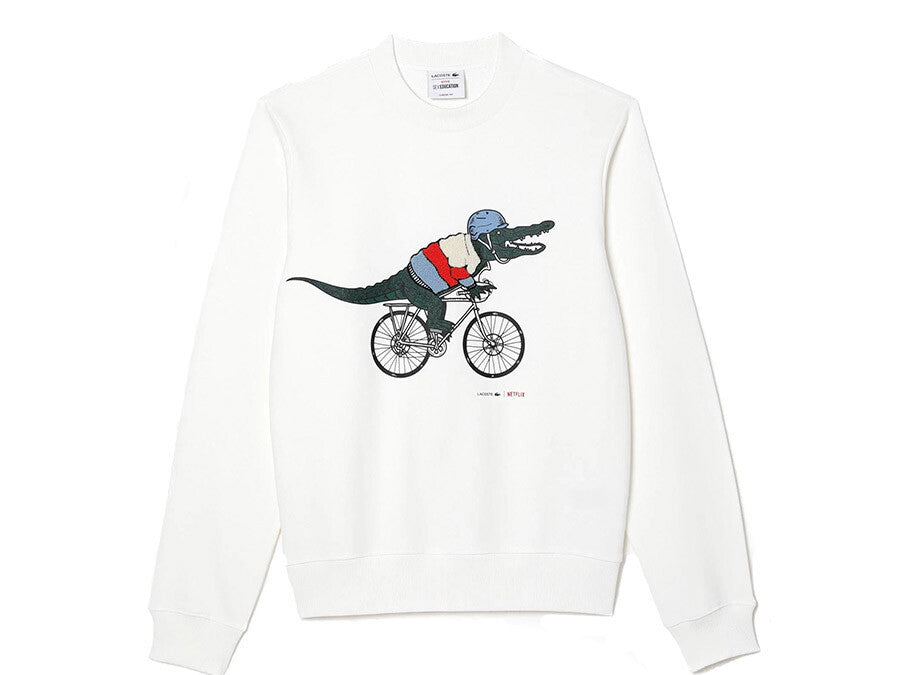 SUDADERA NETFLIX X LACOSTE STRANGER THINGS