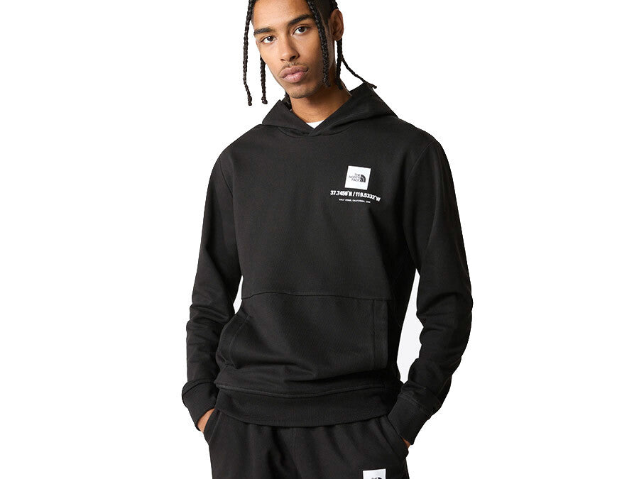 SUDADERA TNF COORDINATES HOODIE - EU TNF BLACK