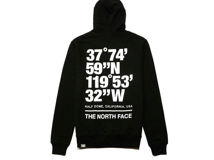 SUDADERA TNF COORDINATES HOODIE - EU TNF BLACK