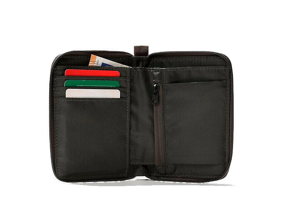 TNF BASE CAMP VOYAGER WALLET GREEN