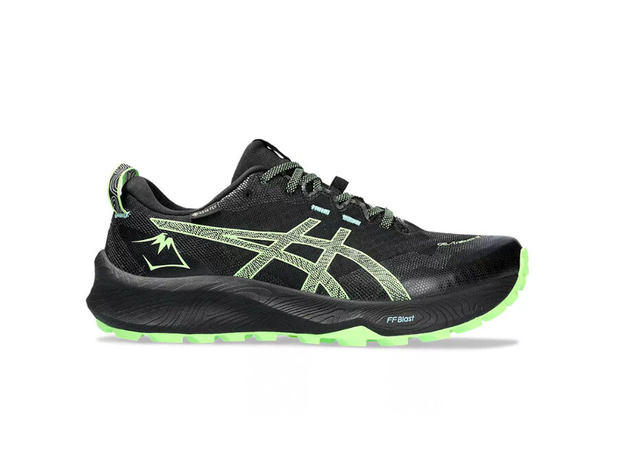 ASICS GEL-TRABUCO 12 GTX BLACK ILLUMINATE GREEN