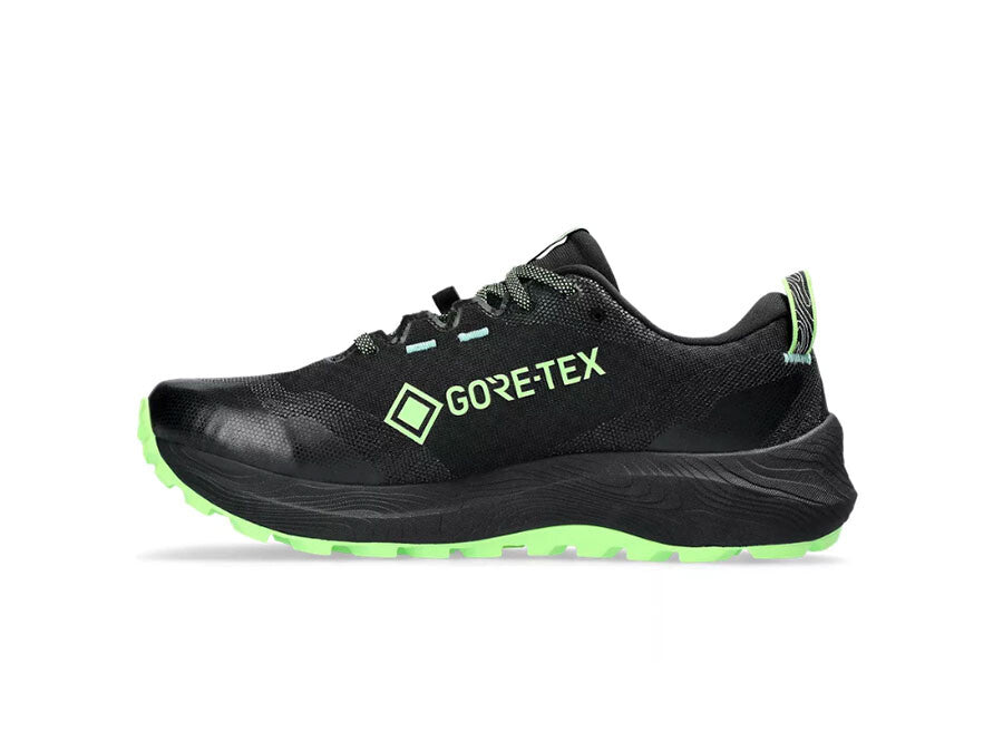 ASICS GEL-TRABUCO 12 GTX BLACK ILLUMINATE GREEN