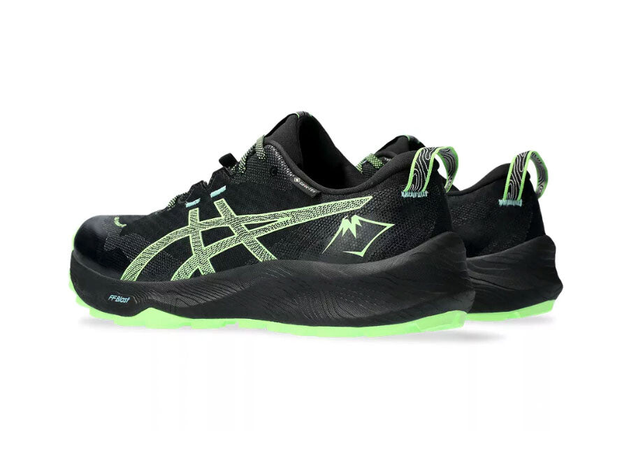 ASICS GEL-TRABUCO 12 GTX BLACK ILLUMINATE GREEN
