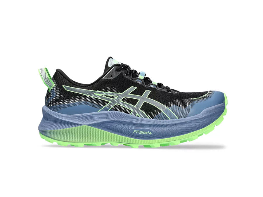 ASICS TRABUCO MAX 3 BLACK ILLUMINATE GREEN