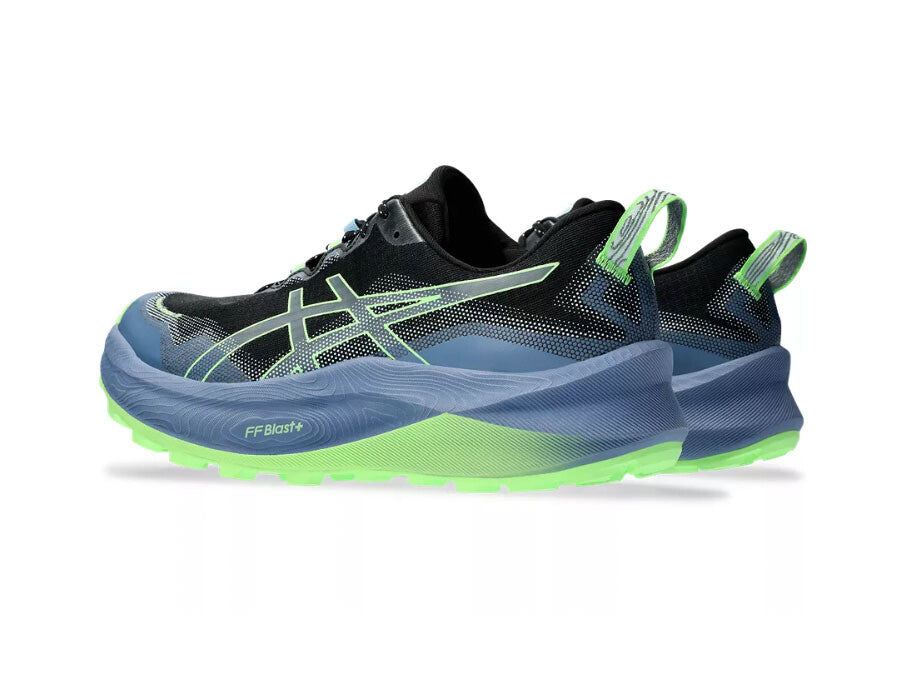 ASICS TRABUCO MAX 3 BLACK ILLUMINATE GREEN