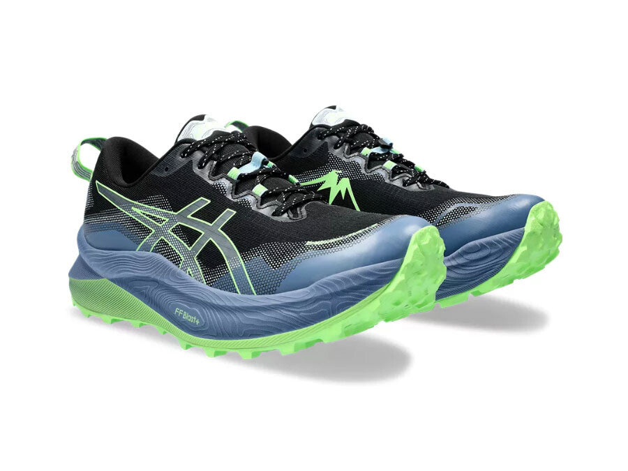 ASICS TRABUCO MAX 3 BLACK ILLUMINATE GREEN