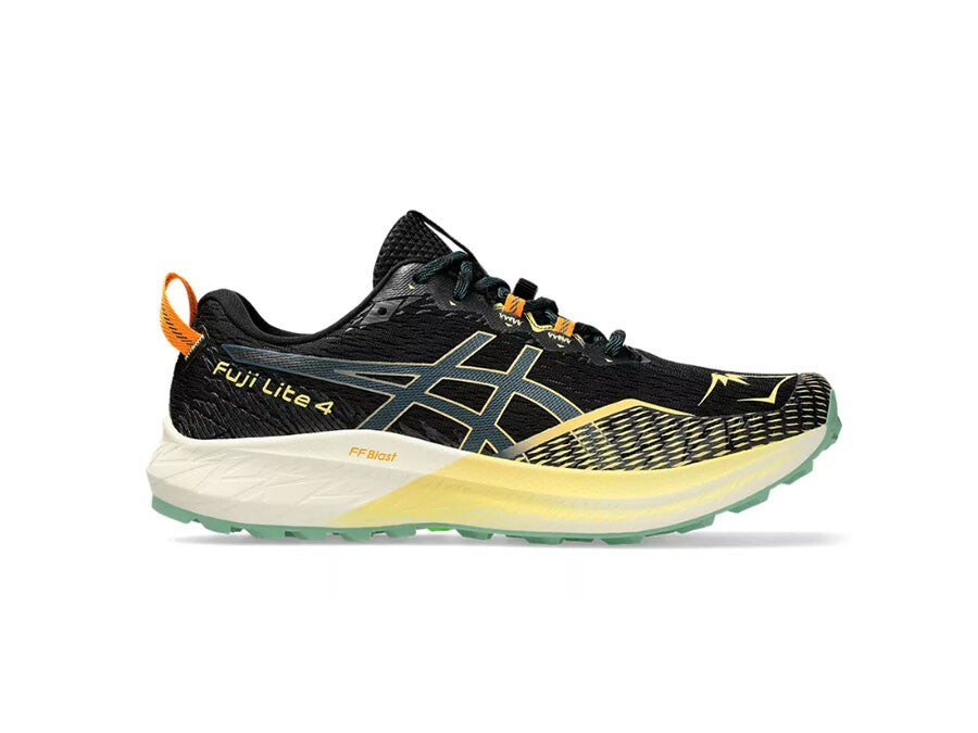 ASICS FUJI LITE 4 BLACK MAGNETIC BLUE