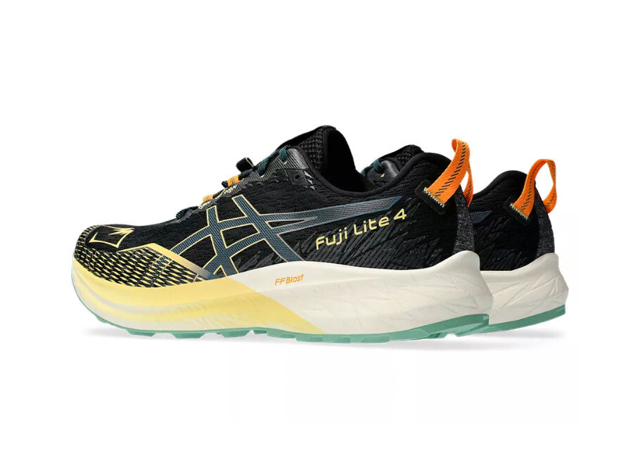 ASICS FUJI LITE 4 BLACK MAGNETIC BLUE