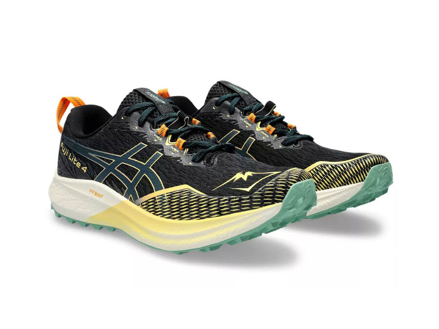 ASICS FUJI LITE 4 BLACK MAGNETIC BLUE