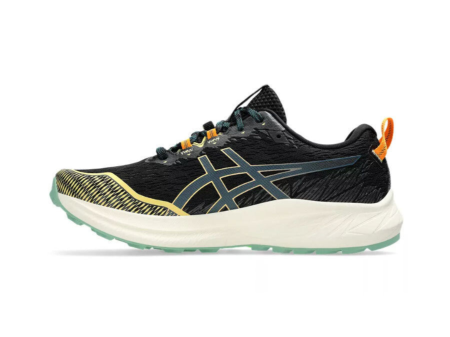 ASICS FUJI LITE 4 BLACK MAGNETIC BLUE