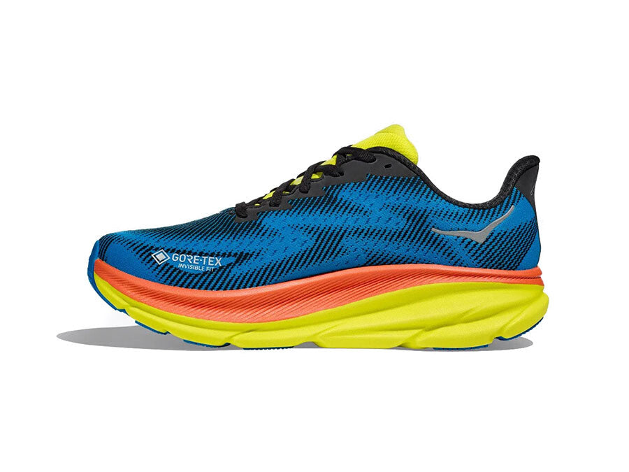 HOKA CLIFTON 9 GORETEX BLUE