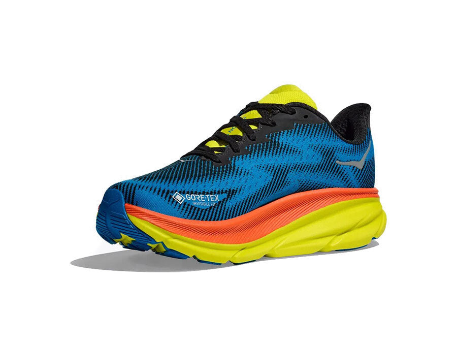 HOKA CLIFTON 9 GORETEX BLUE