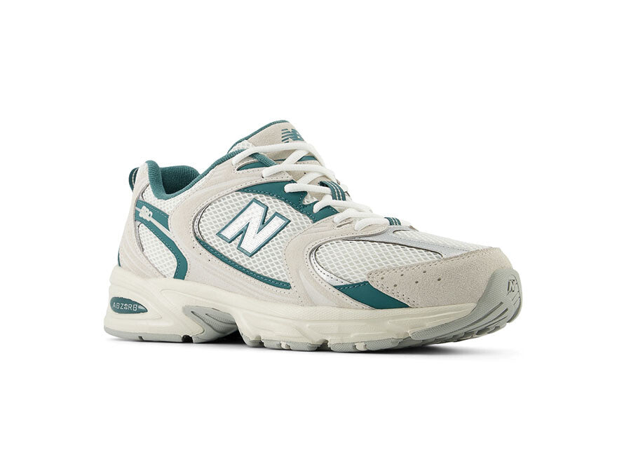 NEW BALANCE 530 REFLECTION WHITE GREEN