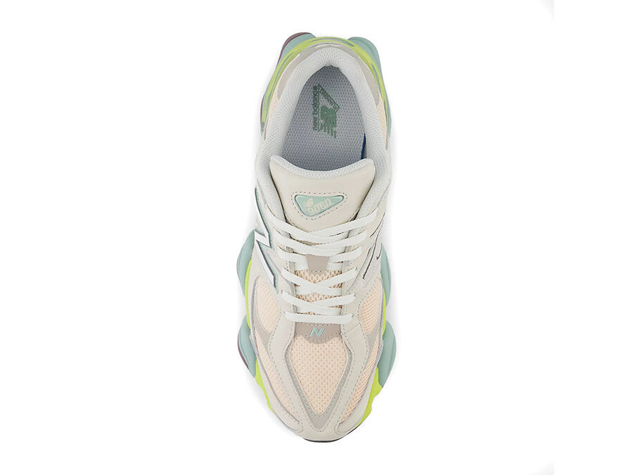 NEW BALANCE 9060 MOONBEAM YELLOW BLUE